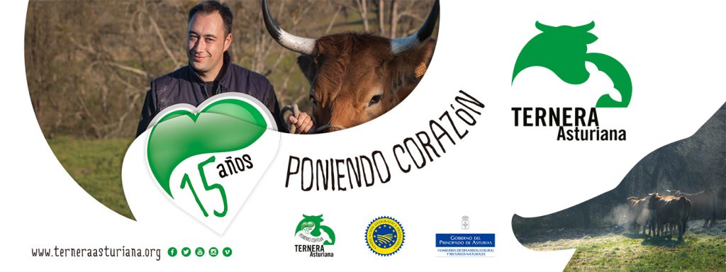David Maujo es un ganadero de 36 años de Pruneda, Nava, que apuesta por la mejora de la raza Asturianas de los valles